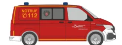 RIETZE 53869 VW T6.1. Halbbus Berufsfeuerwehr Worms Blaulichtmodell 1:87