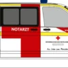 RIETZE 53981 VW T6.1 Notarzt ÖRK Feldkirch AT | Blaulichtmodell 1:87