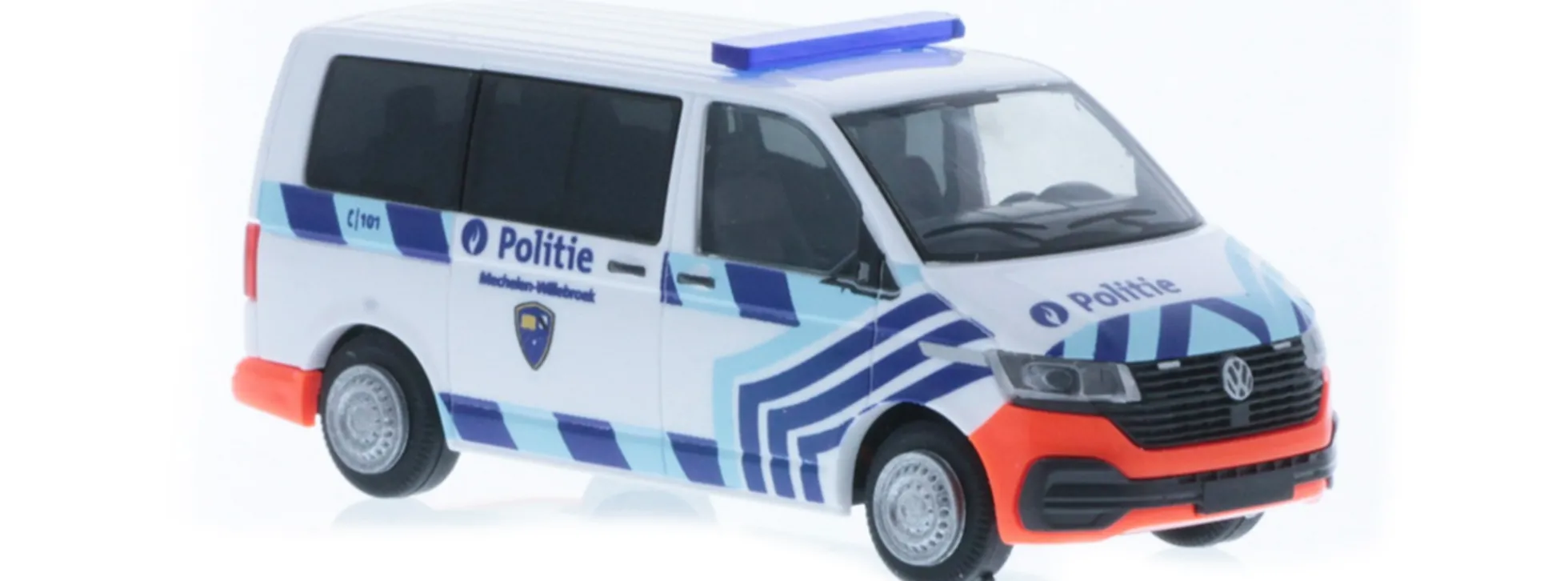 RIETZE 53898 VW T6.1 Politie Mechelen Belgien Blaulichtmodell 1:87