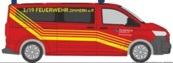 RIETZE 52103 VW Transporter FF Zimmern o.R. | Blaulichtmodell 1:87
