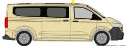 RIETZE 32250 VW Transporter T7 Taxi | Modellauto 1:87