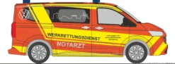 RIETZE 52105 VW Transporter Werkrettungsdienst Volkswagen Wolfsburg | Blaulichtmodell 1:87