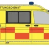 RIETZE 53814 VW T6 Rettungsdienst Städte Region Aachen Blaulichtmodell 1:87