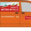 RIETZE 53815 VW T6.1 Transporter Entstördienst Halle Automodell 1:87