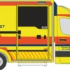 RIETZE 76089 WAS Design-RTW 1 Rettungsdienst Meißen | Blaulichtmodell 1:87