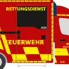 RIETZE 76106 WAS Design-RTW 18 Rettungsdienst BF Trier | Blaulichtmodell 1:87