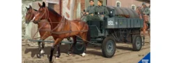 Riich.Models 35043 German Hf.7 Stahlfeldwagen mit Figuren | Militär Bausatz 1:35