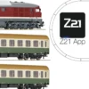 Roco 5110014 Z21 newGen Digital-Startset BR 132 + Personenzug DR | App Only | ROCO LINE | Spur H0