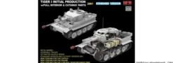 Rye-Field-Model RFM5130 Tiger I Initial Production Early 1943 | Panzer Bausatz 1:35