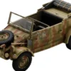 Schuco 451350008 Dt. Kübelwagen Type 82 3 Farbtarn | Militärmodell 1:35