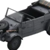 Schuco 451350007 Dt. Kübelwagen Type 82 Panzergrau | Militärmodell 1:35