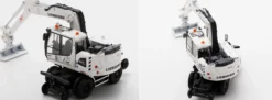Schuco 451870044 Liebherr A922 Zweiwege-Bagger | Baumaschinenmodell 1:87