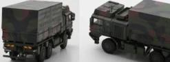 Schuco 451870060 MAN RHM HX2 UTF 5t 6x6 Camouflage | Militärmodell 1:87