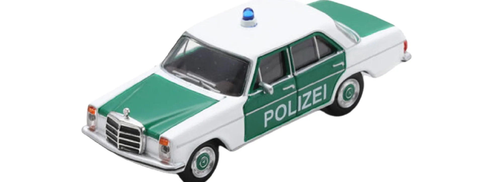 Schuco 451640018 MB /8 Polizei weiß/dunkelgrün | Blaulichtmodell 1:64
