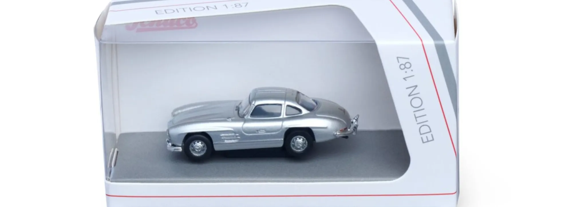 Schuco 452682603 MB 300 SL Flügeltürer Silber | Modellauto 1:87