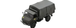 Schuco 451870022 MB Unimog S 404 Olivgrün | Militärmodell 1:87