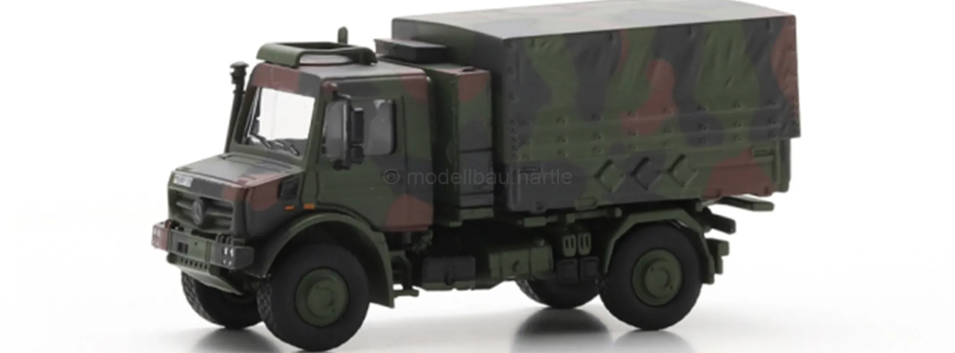 Schuco 451870061 MB Unimog U5023 LKW 2t GL hümS Camouflage | Militärmodell 1:87