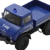 Schuco 451640010 MB Unimog U406 THW | Blaulichtmodell 1:64