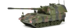 Schuco 452683104 PzH 2000 Haubitze BW Camo | Militärmodell 1:87