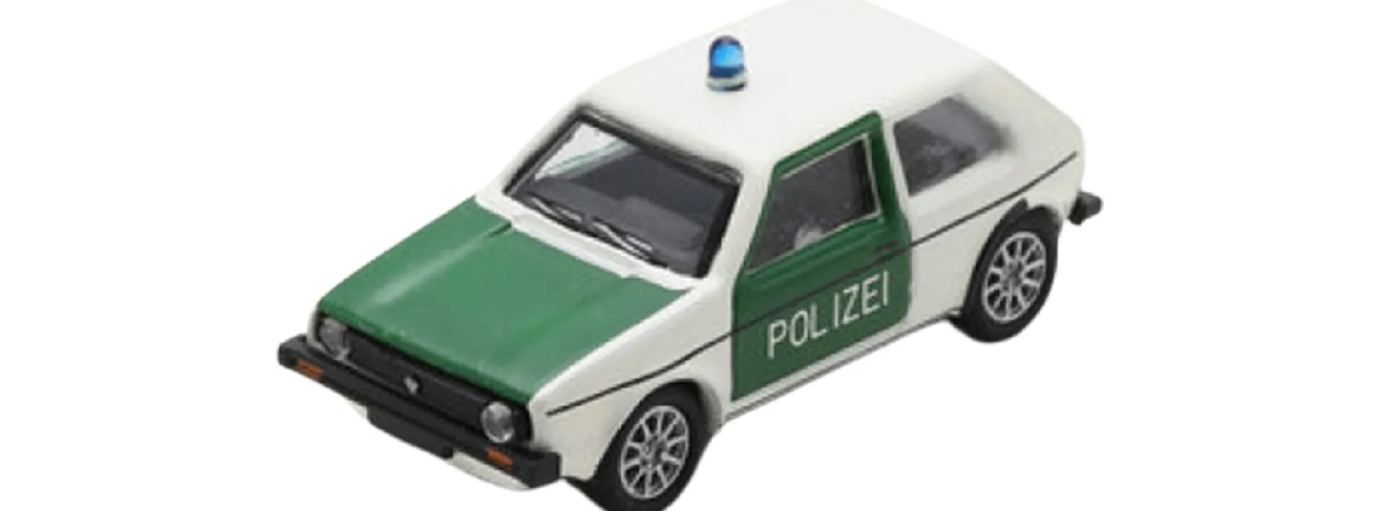 Schuco 451870009 VW Golf I Polizei | Blaulichtmodell 1:87