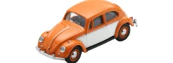 Schuco 451640019 VW Käfer orange/weiß | Modellauto 1:64