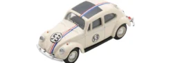 Schuco 451640008 VW Käfer Startnummer 53 Rallye beige | Modellauto 1:64