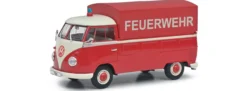 Schuco 450774300 VW Käfer + VW T1 Pritsche Feuerwehr | MHI | Blaulichtmodell 1:32