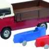 Schuco 450333800 VW T2a mit Seifenkisten | Automodell 1:43