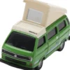 Schuco 451870013 VW T3b Campingbus grün/beige | Modellauto 1:87
