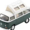 Schuco 451640006 VW T2 Campingbus weiß/grün | Modellauto 1:64