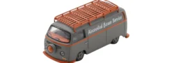 Schuco 451640007 VW T2 Lowride mit Dachträger | Modellauto 1:64