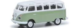 Schuco 452670700 VW T1 Samba grün/weiß | Modellauto 1:87