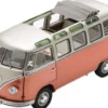 Schuco 451180007 VW T1 Samba 1962 orange/metallgrau | DieCast | Modellauto 1:18