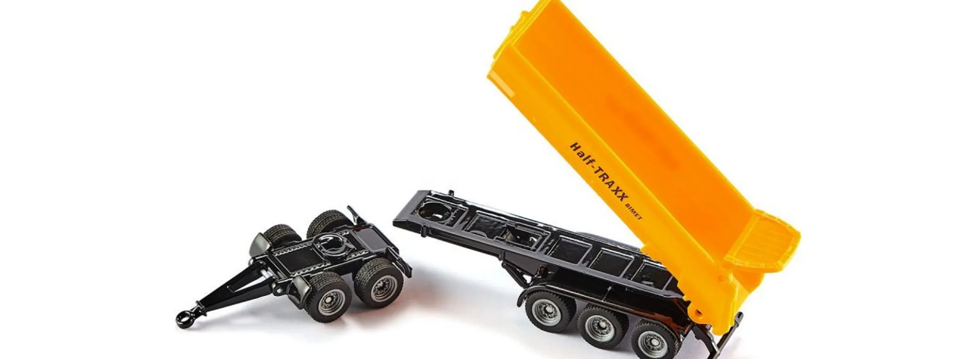 siku 1858 JCB 8250 mit Dolly und Muldenkipper | Traktormodell 1:87
