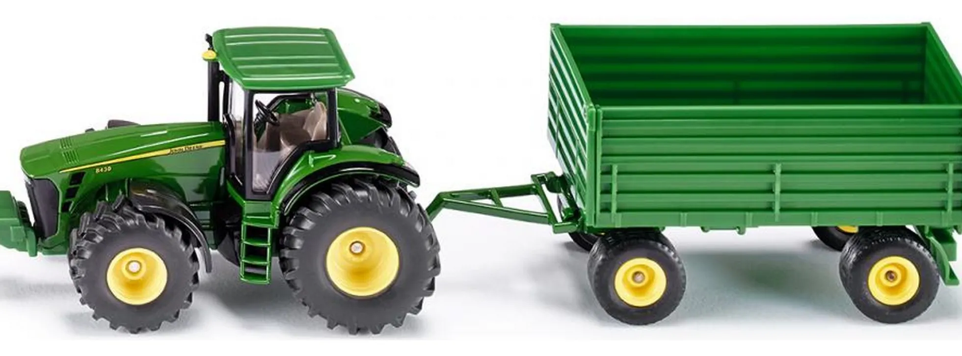 siku 1953 John Deere 8430 mit Anhänger | Traktormodell 1:50