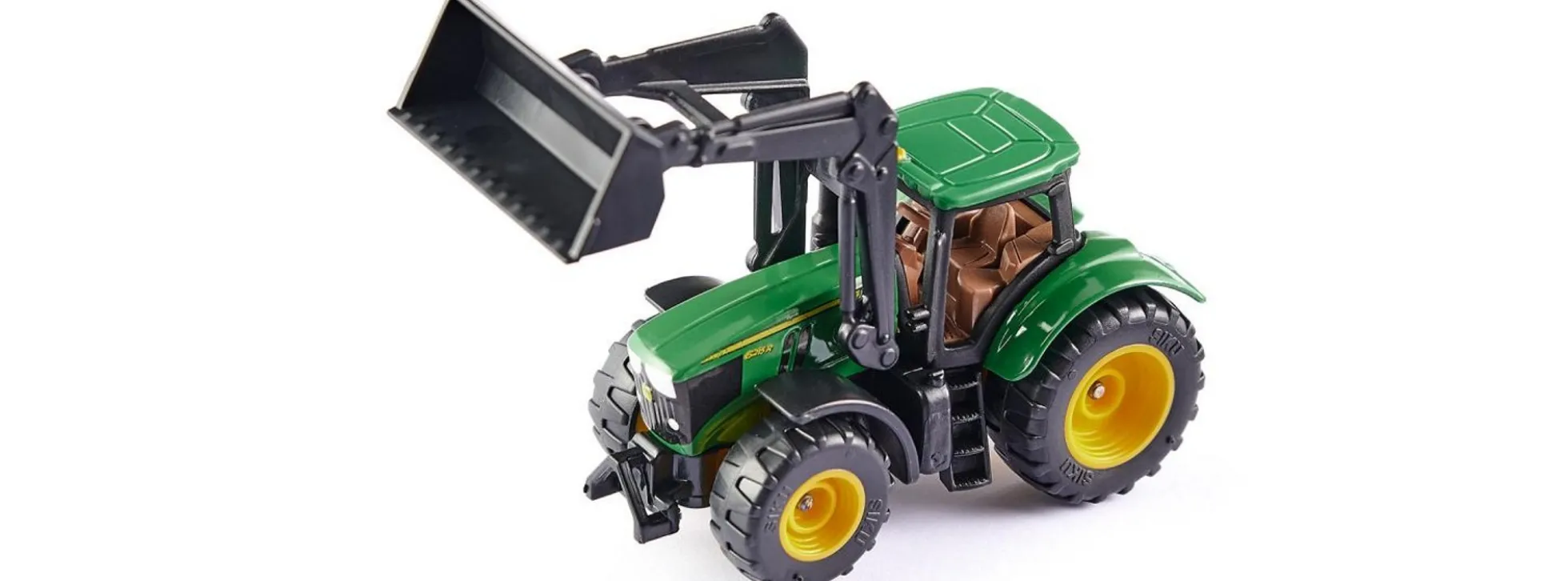 siku 1395 John Deere 6215R mit Frontlader | Agrarmodell