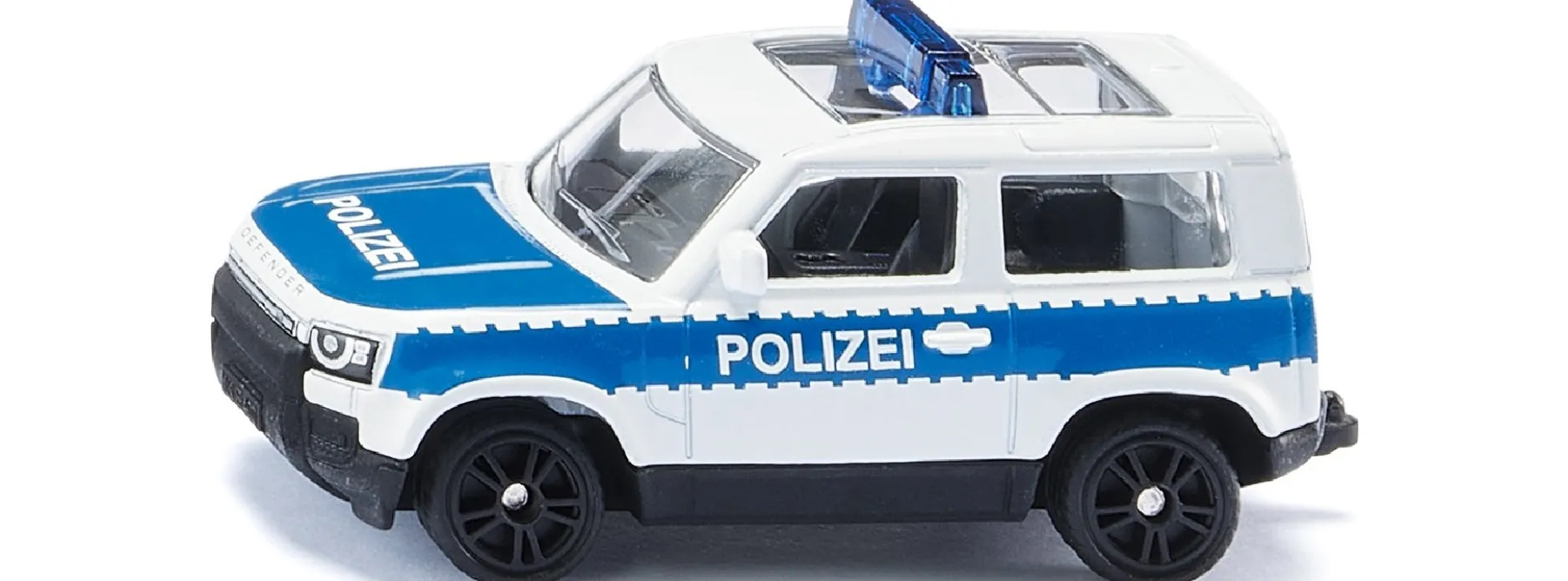 siku 1569 Land Rover Defender Bundespolizei | Blaulichtmodell
