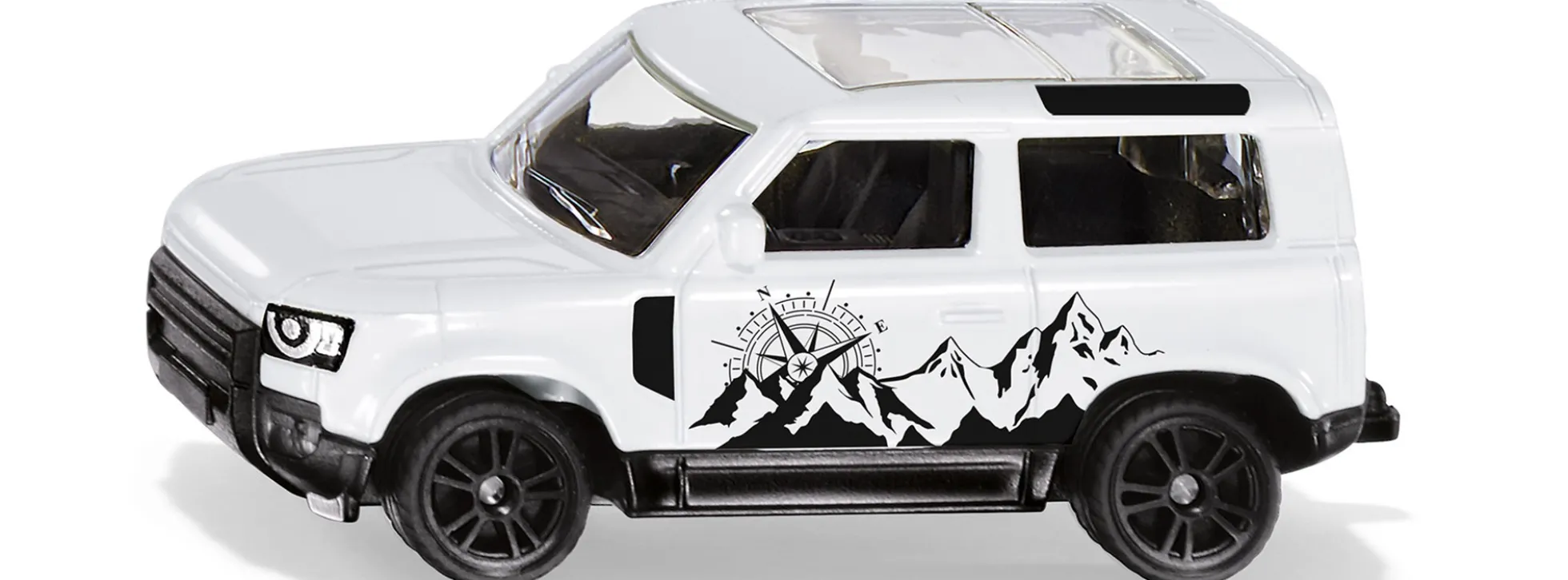 siku 1120 Land Rover Defender 90 weiß | Modellauto