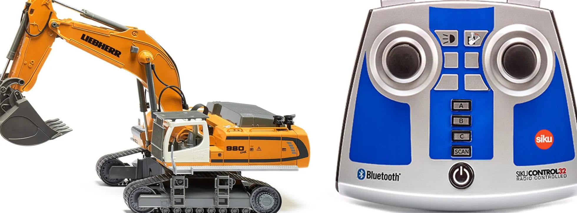 siku 6740 Liebherr R980 SME Raupenbagger | Bluetooth | RC Baumaschine 1:32