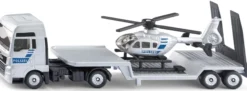 siku 1759 MAN LKW mit Polizei Helikopter | Blaulichtmodell 1:87