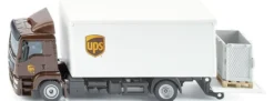 siku 1997 MAN Sixt mit Kofferaufbau und Ladebordwand | LKW Modell 1:50