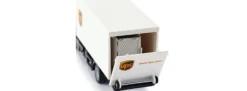 siku 1997 MAN Sixt mit Kofferaufbau und Ladebordwand | LKW Modell 1:50