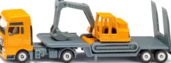 siku 1611 MAN Tieflader mit Bagger | Baumaschinenmodell