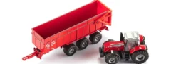 siku 1844 Massey Ferguson 8480 mit Anhänger | Traktormodell 1:87