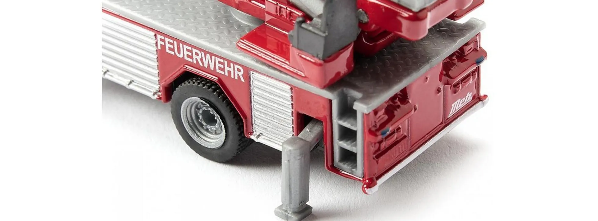 siku 1841 MB Atego Feuerwehrdrehleiter | Blaulichtmodell 1:87