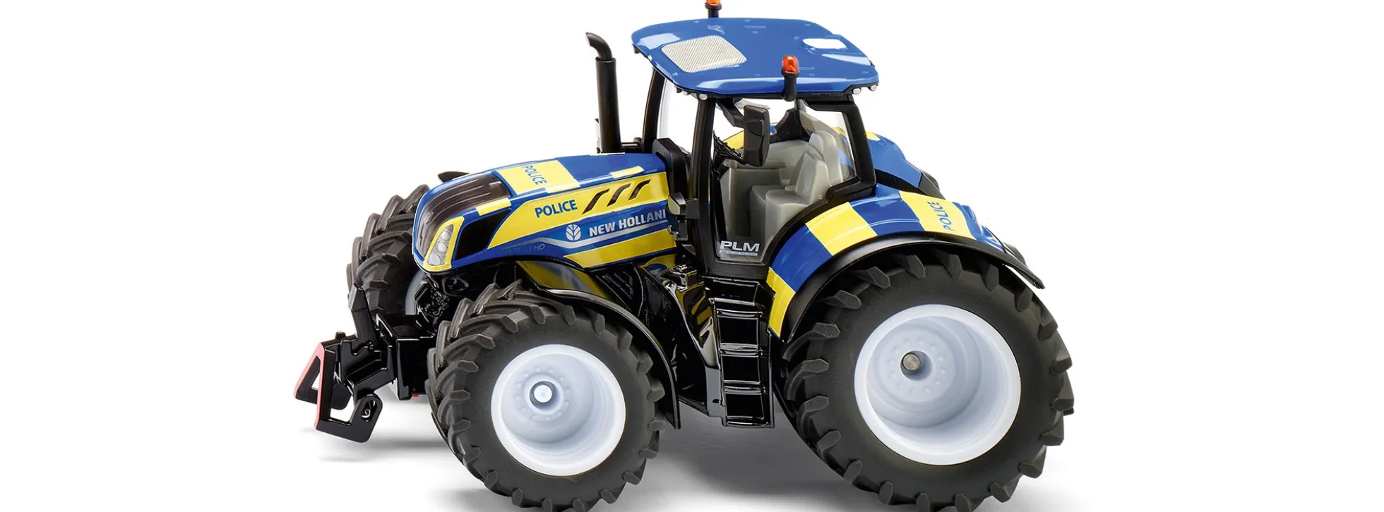 siku 3297 New Holland Polizei Traktor | Blaulichtmodell 1:32