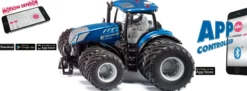 siku 6738 New Holland T7.315 mit Doppelbereifung | Bluetooth-Steuerung | RC Traktor 1:32