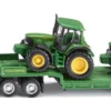 siku 1837 Tieflader mit John Deere Traktoren | LKW Modell 1:87