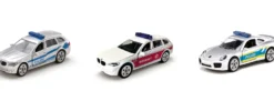 siku 0495 3-tlg. Set Polizei vs. Sportwagen | Modellautos