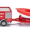 siku 1636 Unimog Feuerwehr mit Boot | Blaulichtmodell 1:87